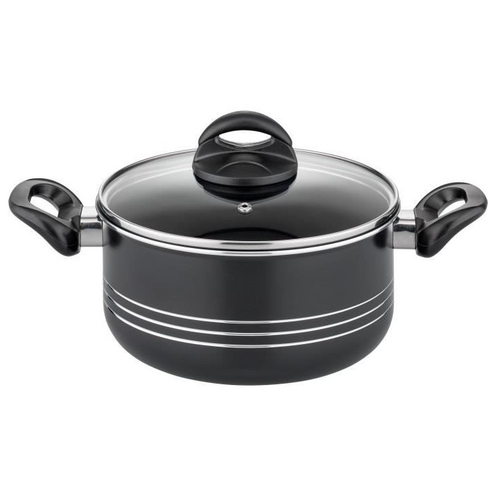 Batterie de cuisine - Induction - GSW - MILANO GREY - 15 pieces - Aluminium massif - Gris Batterie de cuisine - Induction - GSW - MILANO GREY - 15 pieces - Aluminium massif - Gris