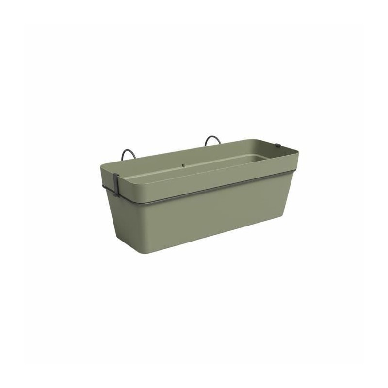 ARTEVASI Jardiniere CAPRI RE KIT - 50 ma - Vert cendré L50,2 x P28,5