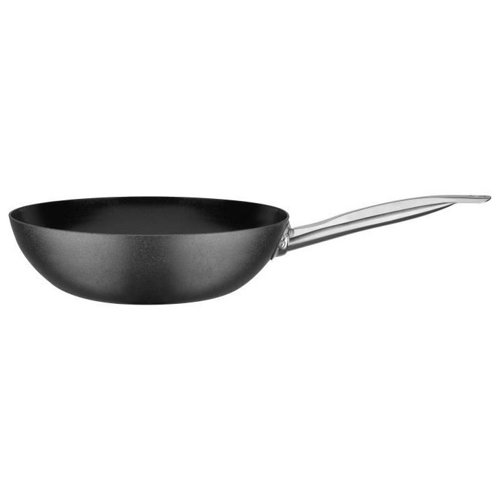Wok acier carbone - GSW - AVANTI - 28 cm - Induction
