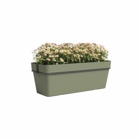 ARTEVASI Jardiniere CAPRI RE KIT - 50 ma - Vert cendré L50,2 x P28,5 x H20 cm