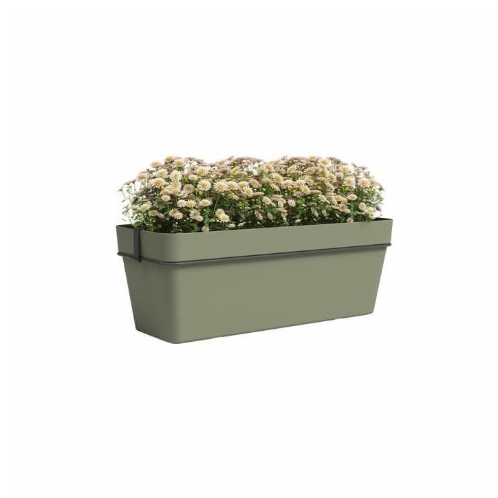 ARTEVASI Jardiniere CAPRI RE KIT - 50 ma - Vert cendré L50,2 x P28,5 x H20 cm ARTEVASI Jardiniere CAPRI RE KIT - 50 ma - Vert cendré L50,2 x P28,5 x H20 cm