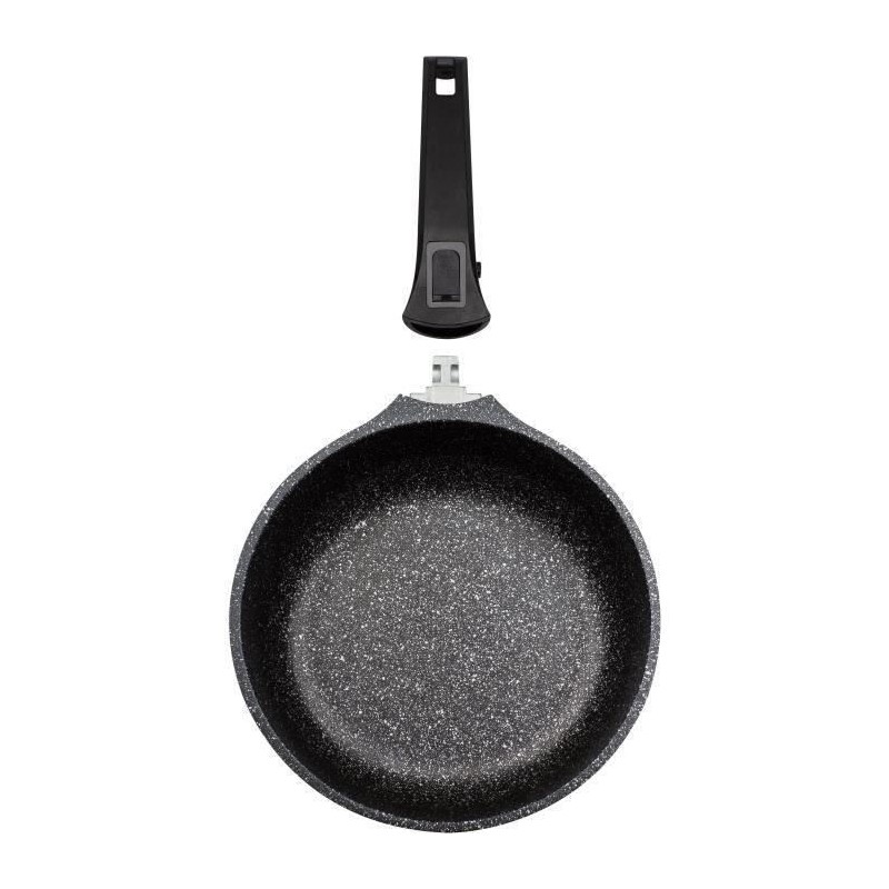 Wok fonte d'aluminium - GSW - EASY CLICK - 28 cm - Induction