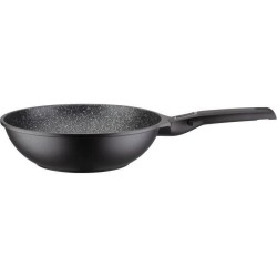 Wok fonte d'aluminium - GSW - EASY CLICK - 28 cm - Induction