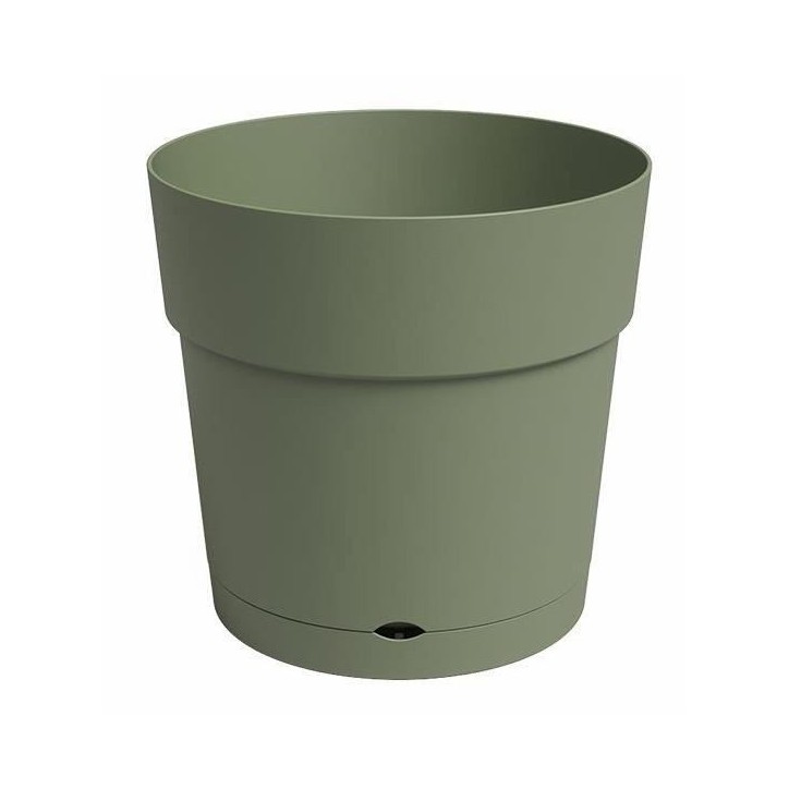 ARTEVASI Pot de fleur CAPRI - Large - Réserve d'eau - Vert Cendre - L49,5 x P49,5 x H47,2 cm ARTEVASI Pot de fleur CAPRI - Large - Réserve d'eau - Vert Cendre - L49,5 x P49,5 x H47,2 cm