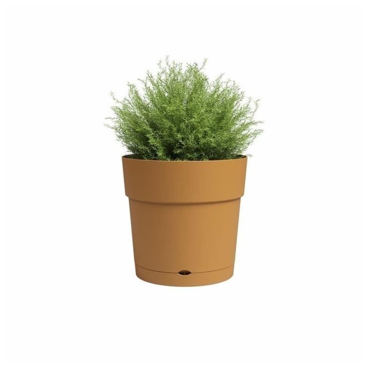 ARTEVASI Pot de fleur LARGE RE - 40 ma - Jaune miel - 39,1 x 39,1 x 37 cm ARTEVASI Pot de fleur LARGE RE - 40 ma - Jaune miel - 39,1 x 39,1 x 37 cm