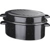 Cocotte acier émaillé - GSW - Daubiere Email - 32 cm - Ovale - Induc