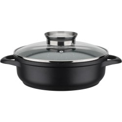 Batterie de cuisine 10 pcs - GSW - GOURMET GRANIT - Fonte d'aluminium