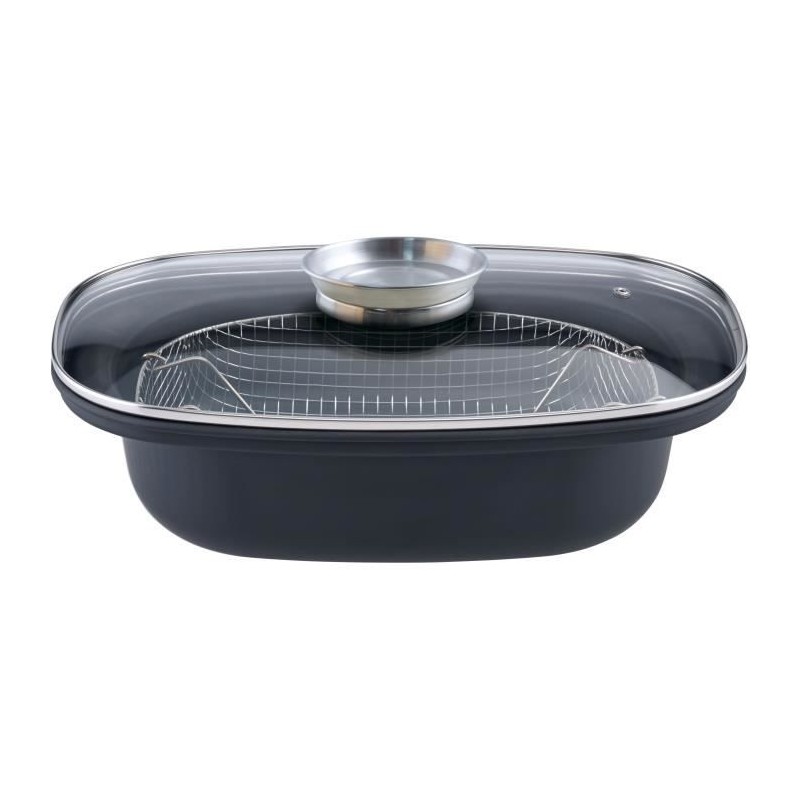 Cocotte arôme avec panier friture - GSW - 414593 - Acier carbone - 4 Cocotte arôme avec panier friture - GSW - 414593 - Acier carbone - 4