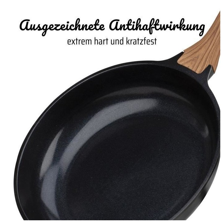 Poele fonte d'aluminium - GSW - NATURAL FIT - 20 cm - 100 % recyclée sans PFAS - Induction Poele fonte d'aluminium - GSW - NATURAL FIT - 20 cm - 100 % recyclée sans PFAS - Induction