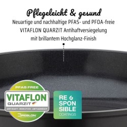 Poele fonte d'aluminium - GSW - NATURAL FIT - 20 cm - 100 % recyclée