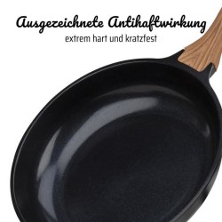 Poele fonte d'aluminium - GSW - NATURAL FIT - 24 cm - 100 % recyclée