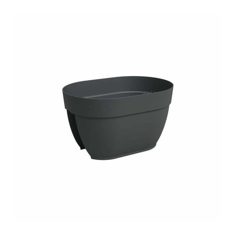 ARTEVASI Jardiniere balcon CAPRI CAMPANA - 40 ma - Anthracite - 39 x 2 ARTEVASI Jardiniere balcon CAPRI CAMPANA - 40 ma - Anthracite - 39 x 2