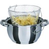 Friteuse - GSW - 488204 - Induction - 22 cm - Couvercle en verre - Aci