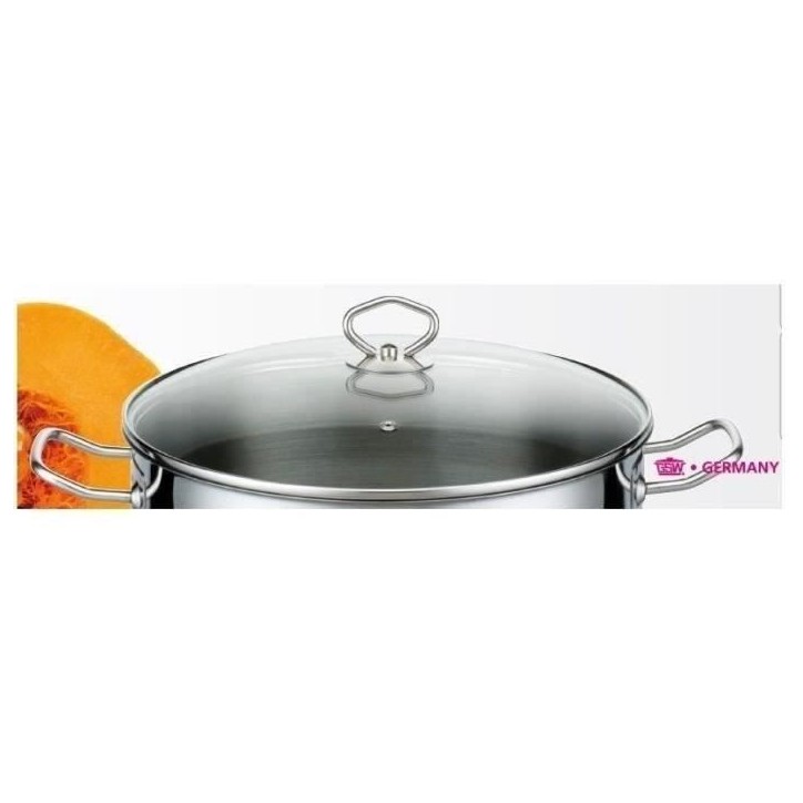 Traiteur professionnel - GSW - JUMBO - 30 cm - 17 L - Induction - Acier inoxydable Traiteur professionnel - GSW - JUMBO - 30 cm - 17 L - Induction - Acier inoxydable