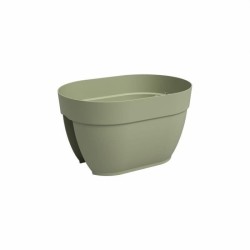 ARTEVASI Jardiniere balcon CAPRI CAMPANA - 40 ma - Vert cendré - 39 x