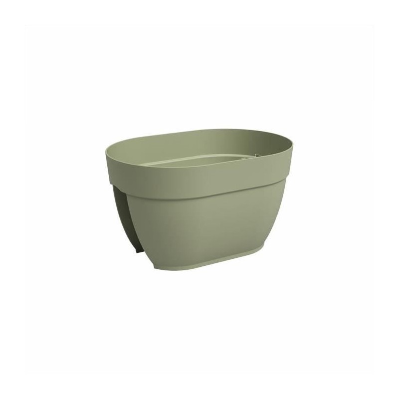 ARTEVASI Jardiniere balcon CAPRI CAMPANA - 40 ma - Vert cendré - 39 x ARTEVASI Jardiniere balcon CAPRI CAMPANA - 40 ma - Vert cendré - 39 x
