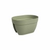 ARTEVASI Jardiniere balcon CAPRI CAMPANA - 40 ma - Vert cendré - 39 x