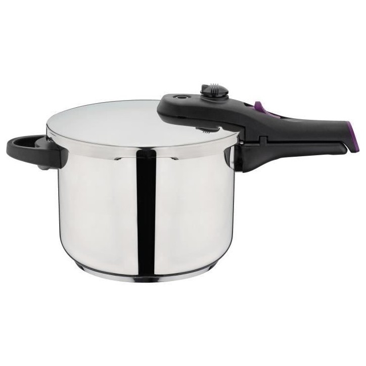 Autocuiseur - GSW - Rapide - 22 cm - 6 L - Induction - Acier inoxydable Autocuiseur - GSW - Rapide - 22 cm - 6 L - Induction - Acier inoxydable