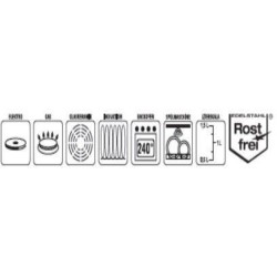 Autocuiseur - GSW - Rapide - 22 cm - 6 L - Induction - Acier inoxydabl