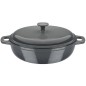Cocotte fonte massive - GSW - GREY SHADOW - 30 cm - Ronde - Induction - Gris