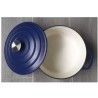 Marmite fonte massive - GSW - BLUE MAGIC - 24 cm - Ronde - Induction -