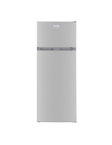 Réfrigérateur congélateur haut - OCEANIC - 206L - Froid statique - Silver - L54,5 x H 143 cm