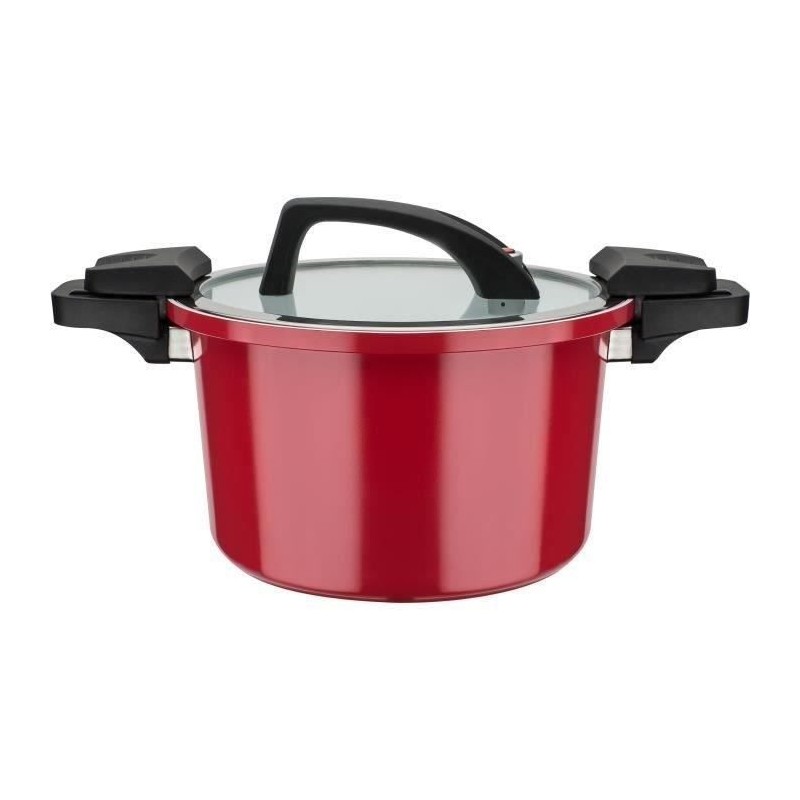 Cuiseur basse pression - GSW - 24 cm - 6 L - Aluminium forgé - Induct Cuiseur basse pression - GSW - 24 cm - 6 L - Aluminium forgé - Induct