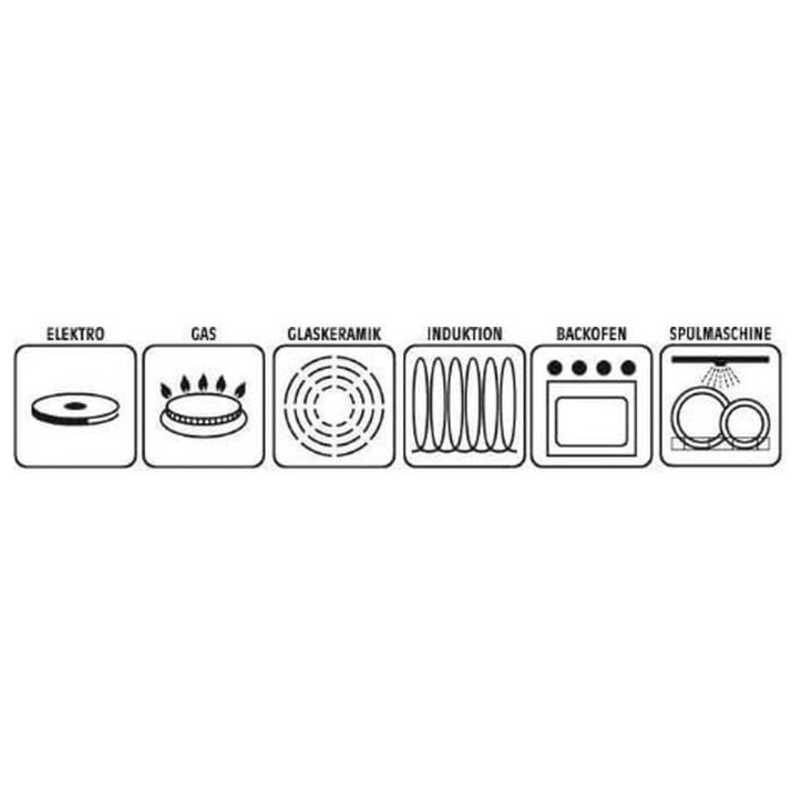 Crepiere GSW Lyonnaise PRO 26cm Aluminium Induction Crepiere GSW Lyonnaise PRO 26cm Aluminium Induction