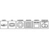Crepiere GSW Lyonnaise PRO 26cm Aluminium Induction Crepiere GSW Lyonnaise PRO 26cm Aluminium Induction