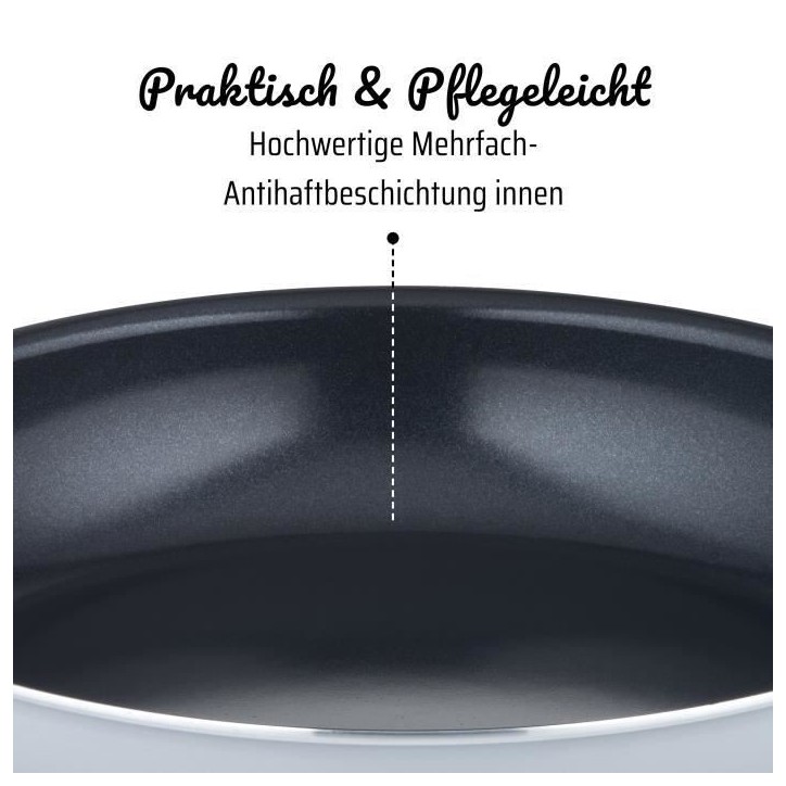Poele professionnelle - GSW - PRO BASIC - 28 cm - Induction - Aluminium épais forgé - Qualité gastronomie Poele professionnelle - GSW - PRO BASIC - 28 cm - Induction - Aluminium épais forgé - Qualité gastronomie