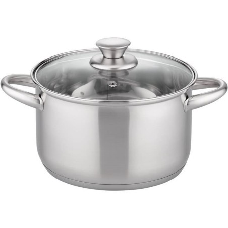 Faitout - GSW - RIGO - 24 cm - Induction - Acier inoxydable