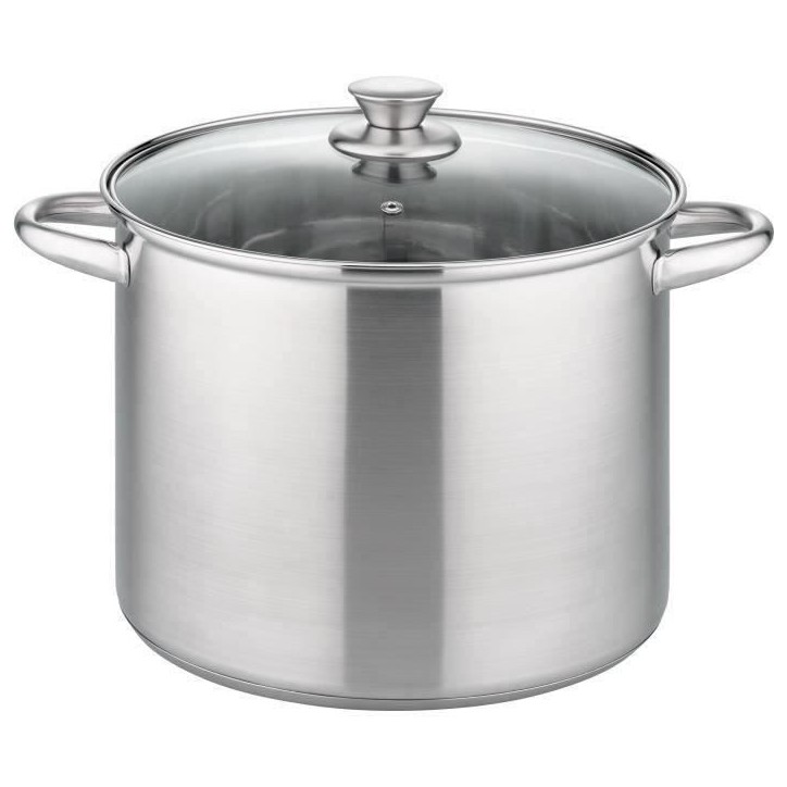 Traiteur - GSW - RIGO - 26 cm - 10 L - Induction - Acier inoxydable Traiteur - GSW - RIGO - 26 cm - 10 L - Induction - Acier inoxydable