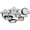 Batterie de cuisine 10 pcs - GSW - MONTREAL - compatible Induction - A