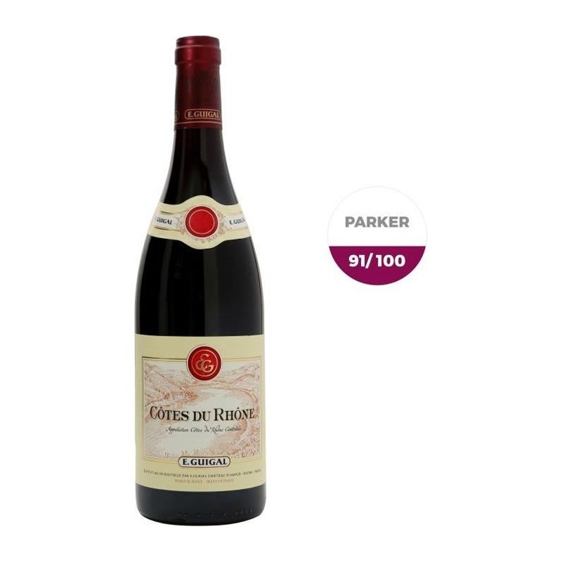 E. Guigal 2022 Côtes-du-Rhône - Vin rouge de la Vallée du Rhône E. Guigal 2022 Côtes-du-Rhône - Vin rouge de la Vallée du Rhône