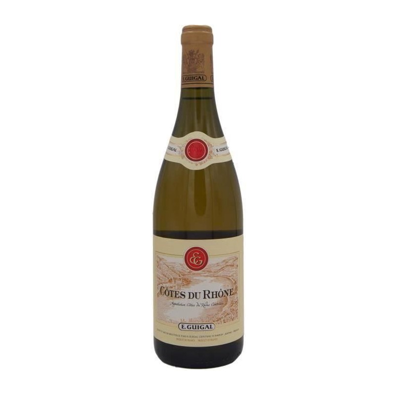 Domaine E. Guigal 2023 Côtes du Rhône - Vin blanc de la Vallée du R