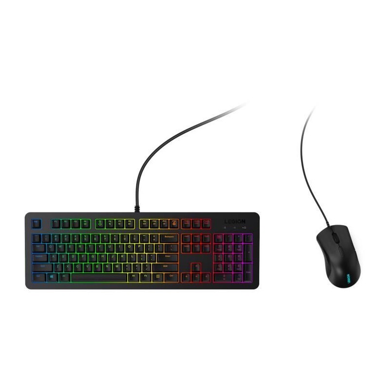 Pack Gamer Clavier Souris LENOVO Legion KM300 - AZERTY Pack Gamer Clavier Souris LENOVO Legion KM300 - AZERTY