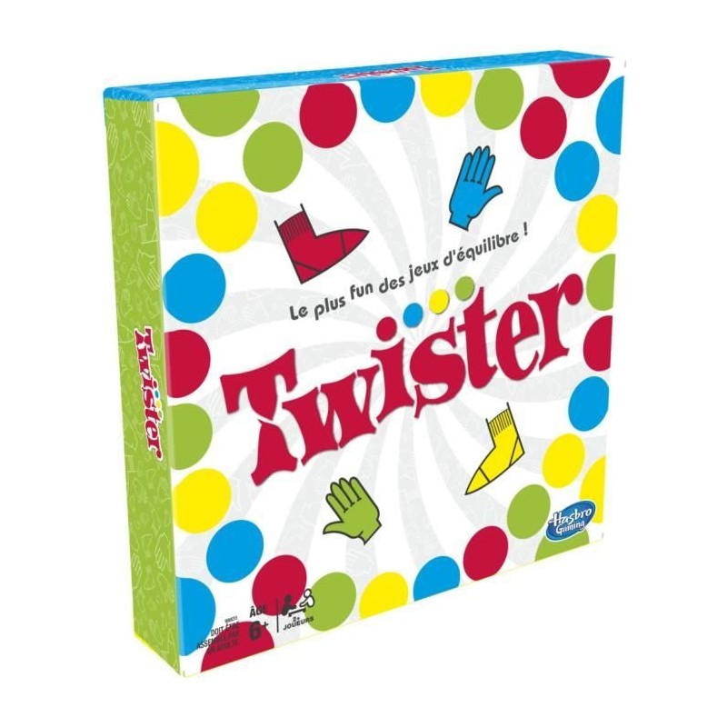 Twister Jeu d'ambiance pour enfants, Jeu d'équilibre fun , A partir d Twister Jeu d'ambiance pour enfants, Jeu d'équilibre fun , A partir d