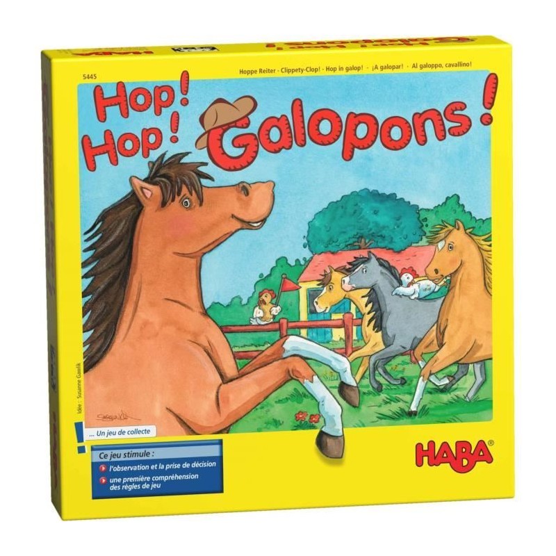 Hop ! Hop ! Galopons ! Hop ! Hop ! Galopons !