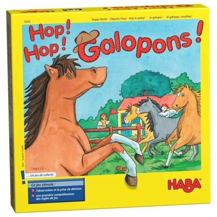 Hop ! Hop ! Galopons ! Hop ! Hop ! Galopons !