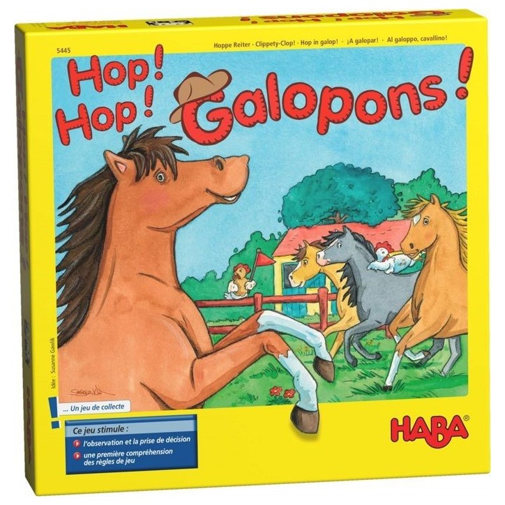 Hop ! Hop ! Galopons ! Hop ! Hop ! Galopons !