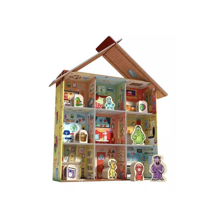 HABA - Logic! GAMES Où se cache Wanda - Jeu de logique - Jeux de Société Enfant 4 ans et +