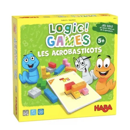 HABA - Logic! GAMES Les acrobasticots - Jeu de logique - Jeux de Soci