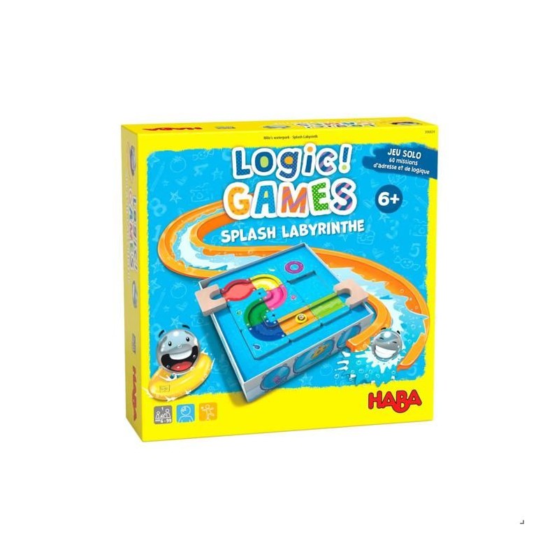Logic! GAMES : Splash labyrinthe