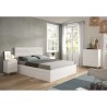 Commode - Sweet - 4 tiroirs - Blanc - 95 x 77.5 x 40 cm