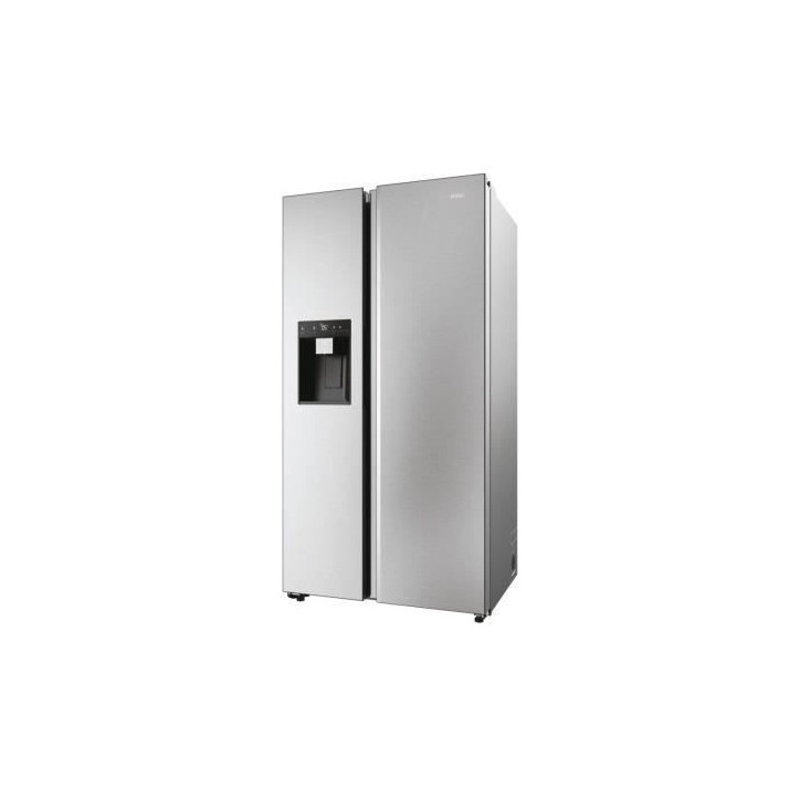 Réfrigérateur Américain - HAIER - HSW59F18EIMM - Classe E - 601 L - 36 dB - Platinium Réfrigérateur Américain - HAIER - HSW59F18EIMM - Classe E - 601 L - 36 dB - Platinium
