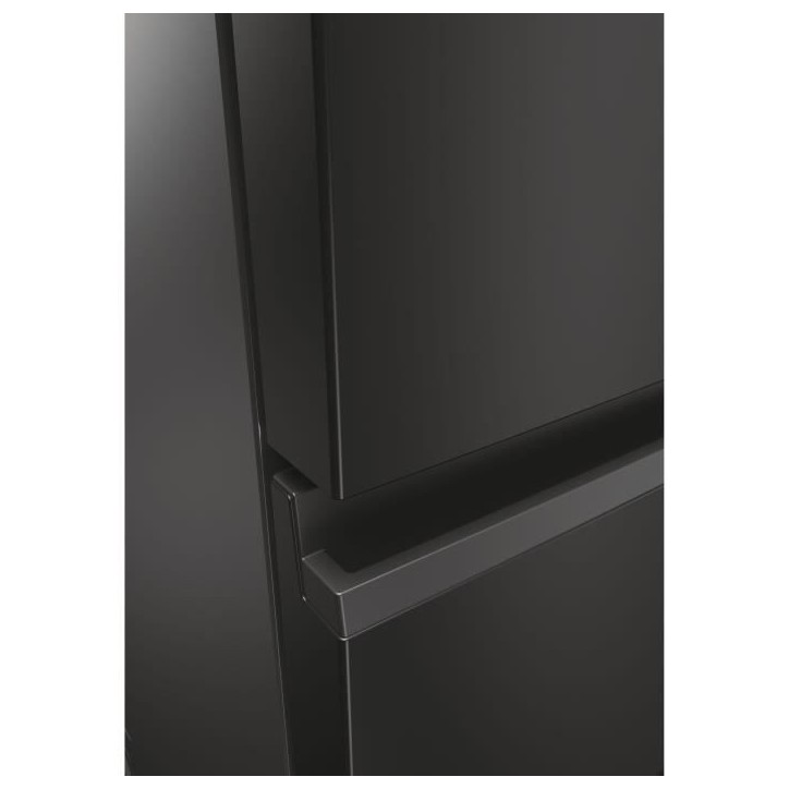 Réfrigérateur Combiné - HAIER - 3D 60 Series 5 HTW5618ENPT - Classe E - 360 L - 185 x 59,5 x 66,7 cm - Noir Réfrigérateur Combiné - HAIER - 3D 60 Series 5 HTW5618ENPT - Classe E - 360 L - 185 x 59,5 x 66,7 cm - Noir