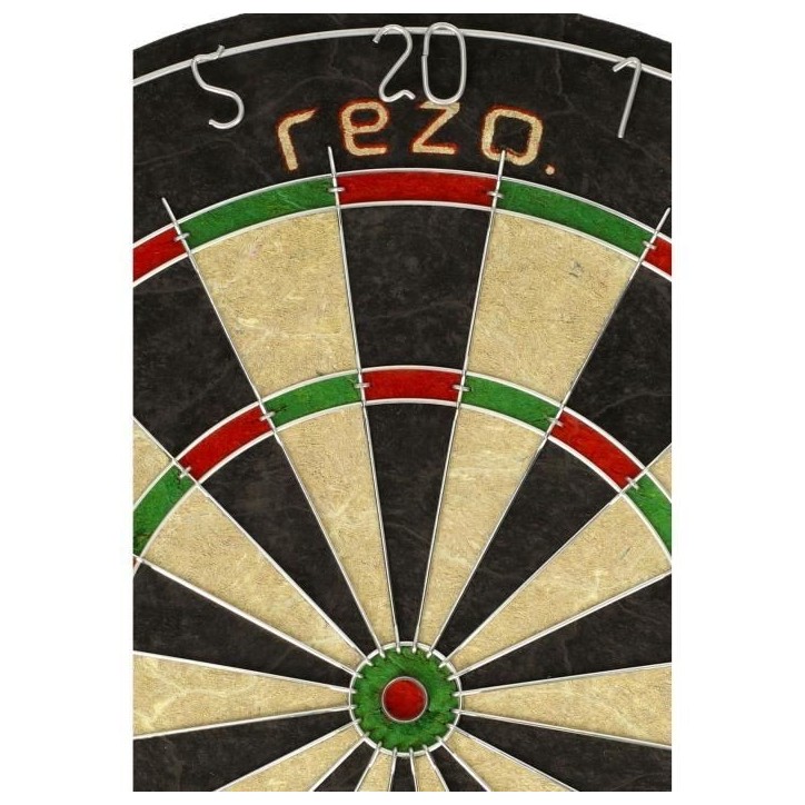 Jeu de fléchettes - VADER PRO - Set cible et 6 fléchettes inclus - Fibres de sisal - REZO Jeu de fléchettes - VADER PRO - Set cible et 6 fléchettes inclus - Fibres de sisal - REZO