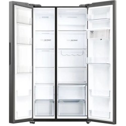 Réfrigérateur américain - HAIER - HSW59F18DWMM - 613L (391L + 222L)