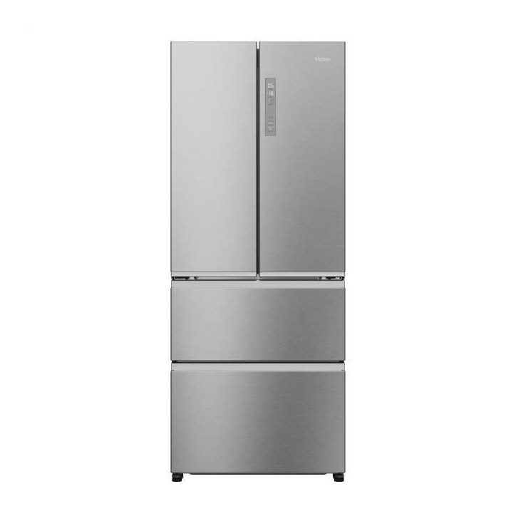 Réfrigérateur multi-portes - HAIER - HFR3718ENMM - Classe E - 402 L (262 + 140) - 37 dB - Gris Réfrigérateur multi-portes - HAIER - HFR3718ENMM - Classe E - 402 L (262 + 140) - 37 dB - Gris