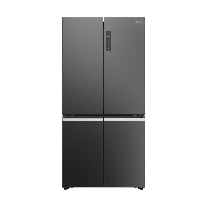 Réfrigérateur multi-portes - HAIER - Cube 90 Series 5 RTG785NHD - Classe E - 643 L - 190,5 x 90,8 x 74,8 cm - Inox foncé Réfrigérateur multi-portes - HAIER - Cube 90 Series 5 RTG785NHD - Classe E - 643 L - 190,5 x 90,8 x 74,8 cm - Inox foncé